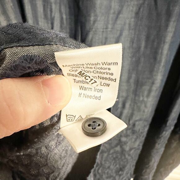 Coldwater Creek Tunic Top Embroidered Feminine - Picture 7 of 7